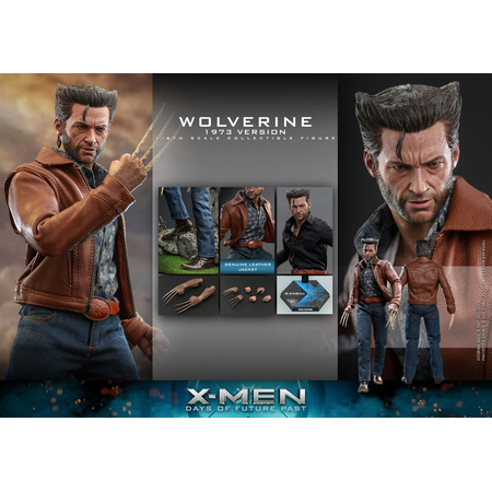 Marvel Wolverine (1973 Version) 1:6 Scale Figure Hot Toys 911536 MMS659