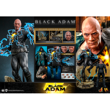 DC Black Adam (Deluxe Version) 1:6 Scale Figure Hot Toys 9118412 DX30
