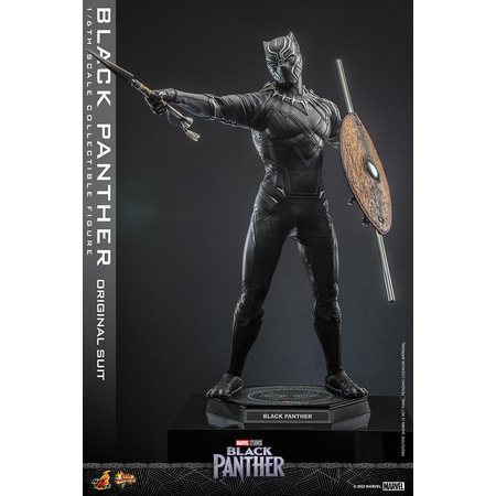 Marvel Black Panther (Costume Original) Figurine Échelle 1:6 Hot Toys 911691 MMS671