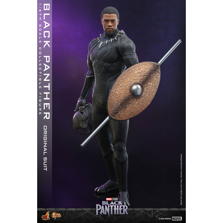 Marvel Black Panther (Costume Original) Figurine Échelle 1:6 Hot Toys 911691 MMS671