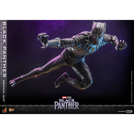 Marvel Black Panther (Costume Original) Figurine Échelle 1:6 Hot Toys 911691 MMS671