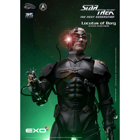 Star Trek: The Next Generation - Locutus of Borg 1:6 Scale Figure EXO-6 911778 EXO-01-003