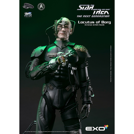 Star Trek: The Next Generation - Locutus de Borg Figurine Échelle 1:6 EXO-6 911778 EXO-01-003