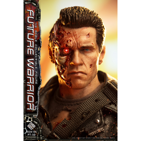 Guerrier du Futur T800 (Version de Luxe) Figurine Échelle 1:6 Present Toys PT-SP51