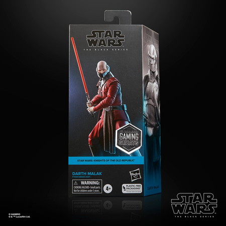 Star Wars The Black Series Knights of the Old Republic Darth Malak Gaming Great 6-inch scale action figure Hasbro F7094 #20