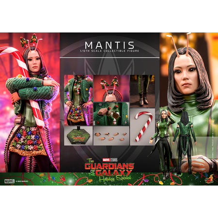 Marvel Mantis Guardians of the Galaxy Holiday Special 1:6 Scale Figure Hot Toys 904933 TMS094