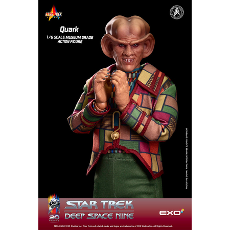 Star Trek: Deep Space Nine Quark 1:6 Scale Figure EXO-6 (911997) EXO-01-044