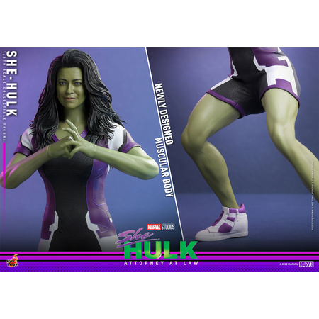 Marvel She-Hulk 1:6 Scale Figure Hot Toys 912013 TMS093