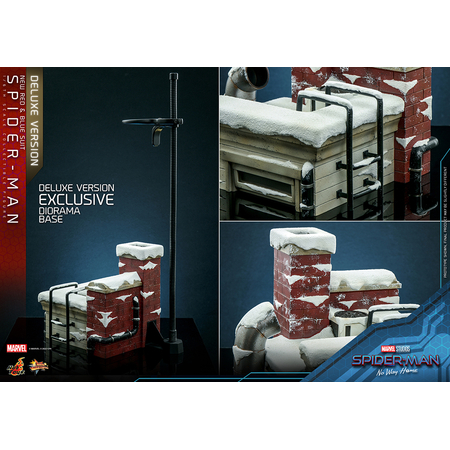 Marvel Spider-Man (Nouveau costume rouge et bleu) Version de Luxe Spider-Man: No Way Home Figurine Échelle 1:6 Hot Toys 912036 MMS680