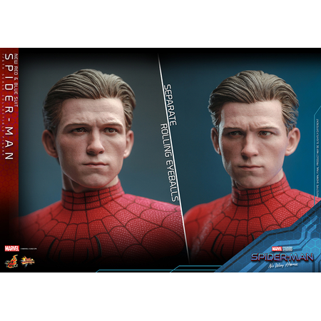 Marvel Spider-Man (New Red and Blue Suit) (Spider-Man: No Way Home) 1:6 Scale Figure Hot Toys 912036 MMS679