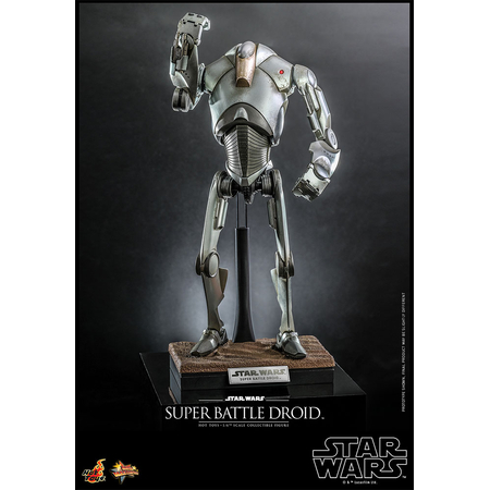 Star Wars: L'Attaque des Clones Super Battle Droid Figurine Échelle 1:6 Hot Toys 908856 MMS682