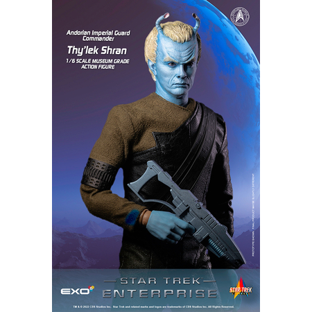 Star Trek: Enterprise - Thy’lek Shran 1:6 Scale Figure EXO-6 (911921) EXO-01-025