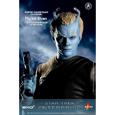 Star Trek: Enterprise - Thy’lek Shran 1:6 Scale Figure EXO-6 (911921) EXO-01-025