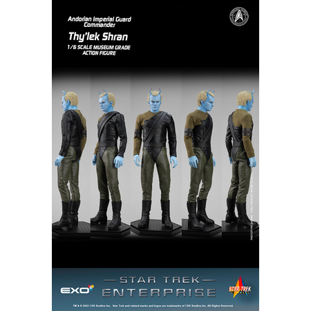 Star Trek: Enterprise - Thy’lek Shran Figurine Échelle 1:6 EXO-6 (911921) EXO-01-025