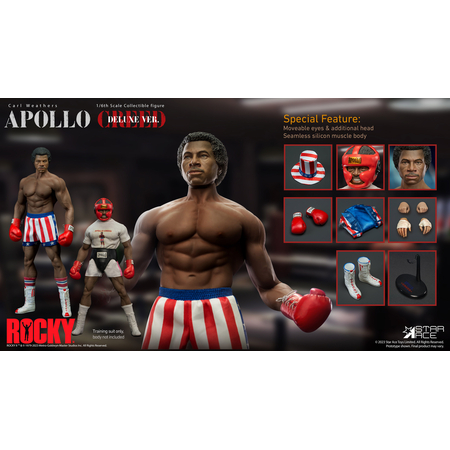 Apollo Creed (Version de Luxe) Figurine Échelle 1:6 Star Ace Toys Ltd 912205 SA0130