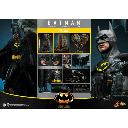 DC Batman 1989 (Deluxe Version) 1:6 Scale Figure Hot Toys 9113722 MMS693