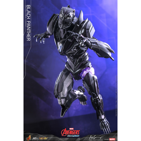 Marvel’s Avengers Mech Strike - Black Panther 35 cm Diecast Collectible Figure Hot Toys 911477  AC05-D55