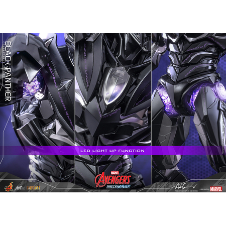 Marvel’s Avengers Mech Strike - Black Panther 35 cm Diecast Collectible Figure Hot Toys 911477  AC05-D55