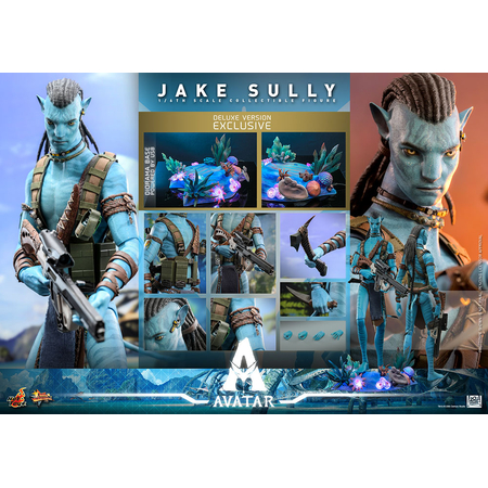 Avatar: La Voie de l'Eau - Jake Sully (Version de Luxe) Figurine Échelle 1:6 Hot Toys 9120762 MMS684
