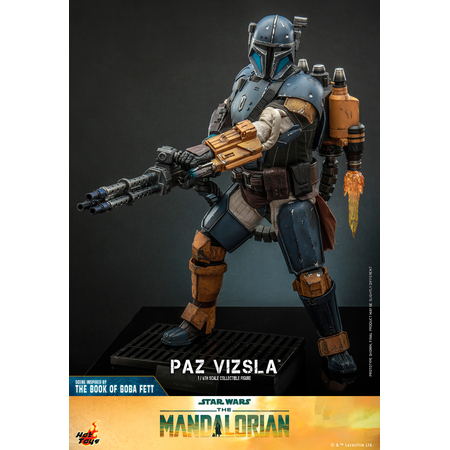 Star Wars Paz Vizsla Figurine Échelle 1:6 Hot Toys 911127 TMS097