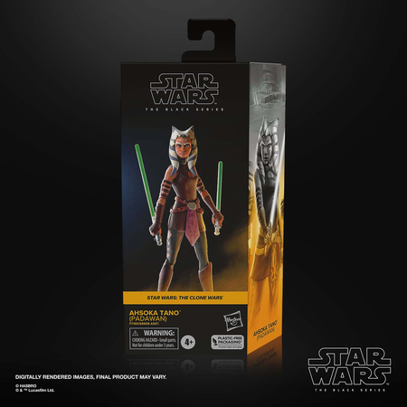 Star Wars The Black Series Ahsoka Tano (Padawan) (La Guerre des Clones) figurine échelle 6 pouces Hasbro F7100 #13