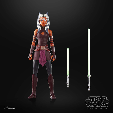 Star Wars The Black Series Ahsoka Tano (Padawan) (Clone Wars) 6-inch scale action figure Hasbro F7100 #13