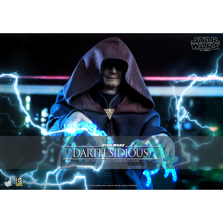 Star Wars: The Clone Wars Darth Sidious 1:6 Scale Figure Hot Toys 912312 TMS102Star Wars: The Clone Wars Darth Sidious 1:6 Scale Figure Hot Toys 912312 TMS102