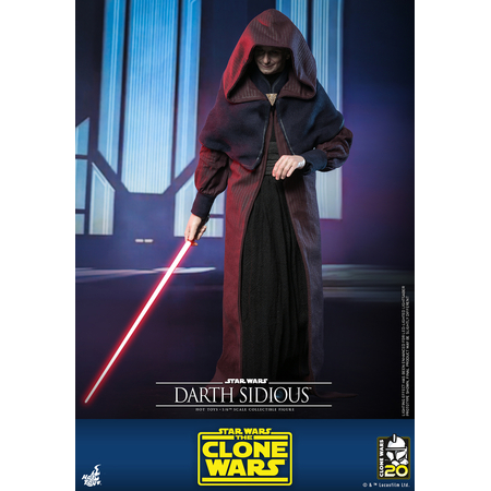 Star Wars: The Clone Wars Darth Sidious 1:6 Scale Figure Hot Toys 912312 TMS102