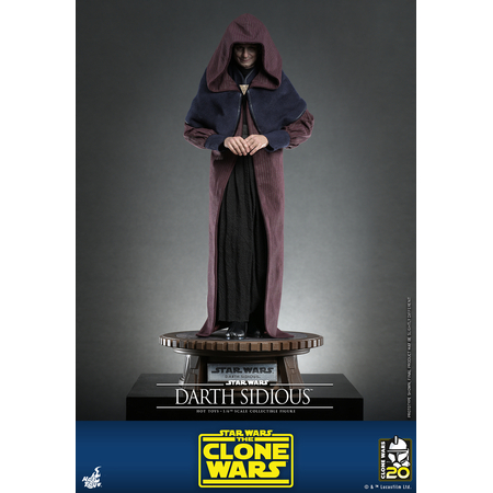 Star Wars: The Clone Wars Darth Sidious 1:6 Scale Figure Hot Toys 912312 TMS102