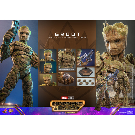 Marvel Groot 1:6 Scale Figure Hot Toys 912309 MMS706