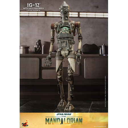 Star Wars IG-12 With Accessories 1:6 Scale Figure Set Hot Toys 9124642  TMS105