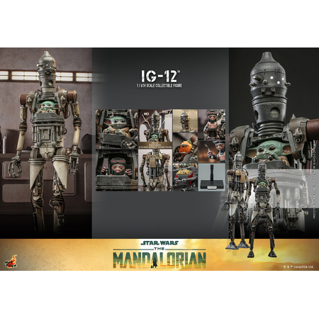 Star Wars IG-12 1:6 Scale Figure Hot Toys 912464 TMS104
