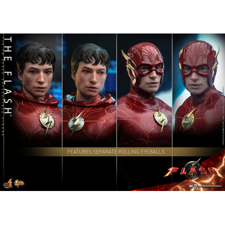 DC The Flash 1:6 Scale Figure Hot Toys 912437 MMS713