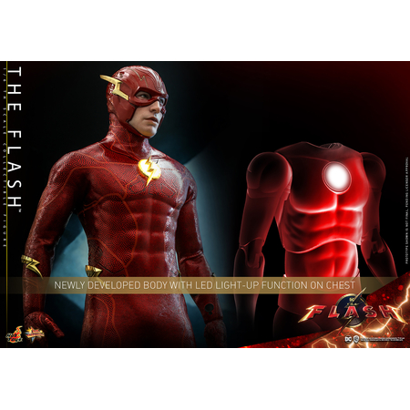 DC The Flash 1:6 Scale Figure Hot Toys 912437 MMS713