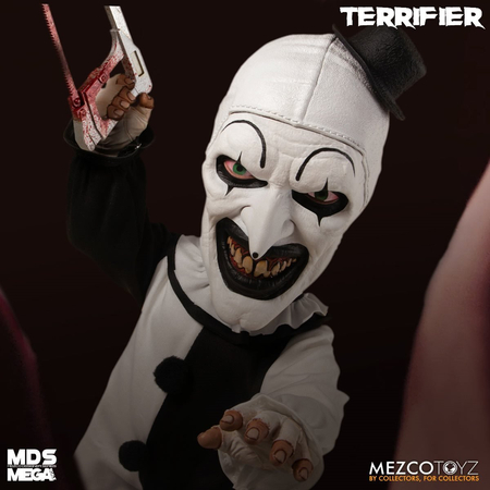 Terrifier: Art le Clown avec Sons MDS Mega Scale Poupée 15 pouces Mezco Toyz 24020