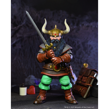 Donjons & Dragons – Ultimate Elkhorn le Bon Nain Figurine échelle 7 pouces NECA 52279