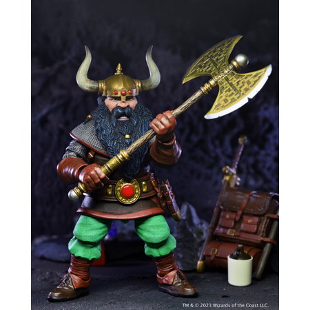 Dungeons & Dragons – Ultimate Elkhorn the Good Dwarf Fighter 7-inch Scale Action Figure NECA 52279