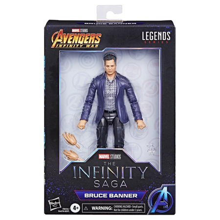Imagination Hobby et Collection vous propose: Marvel Legends Infinity Saga​ Series Bruce Banner figurine échelle 6 pouces Hasbro F8554
