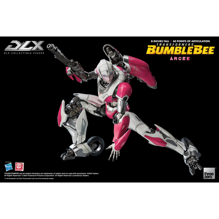 Transformers: Bumblebee - Arcee DLX Figurine de Collection Threezero 912274