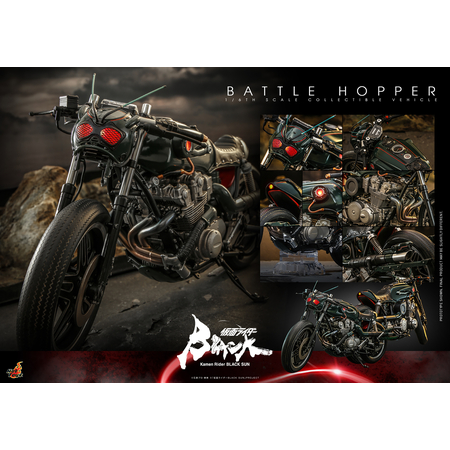 Kamen Rider Battle Hopper Motocyclette Échelle 1:6 Hot Toys 912583 TMS106