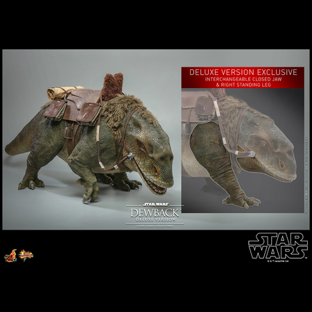 Star Wars: Episode IV A New Hope Dewback (Deluxe Version) 1:6 Scale Figure Hot Toys 9126782 MMS720