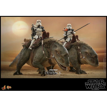 Star Wars: Episode IV A New Hope Dewback (Deluxe Version) 1:6 Scale Figure Hot Toys 9126782 MMS720