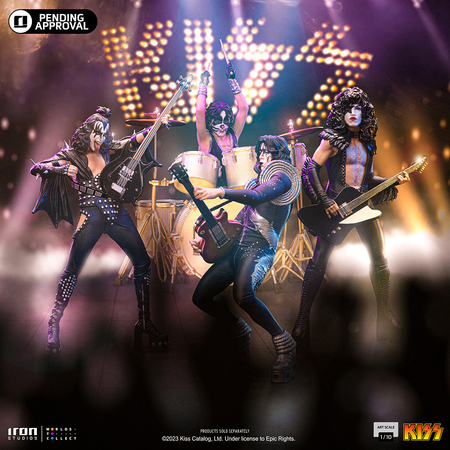 KISS - Gene Simmons 1:10 Scale Statue Iron Studios 912719