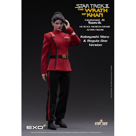 Star Trek: The Wrath of Khan - Lt Saavik (Kobayashi Maru Version) 1:6 Scale Figure EXO-6 (9125152)