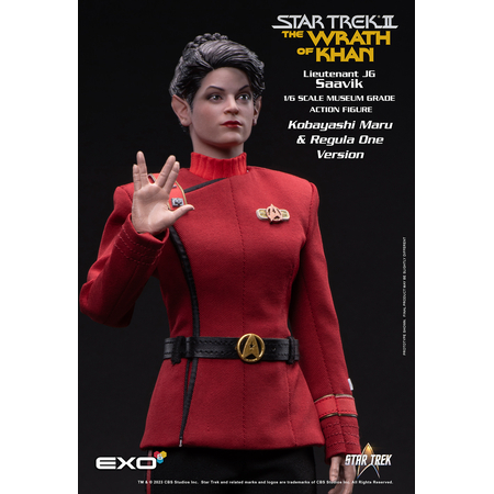 Star Trek: The Wrath of Khan - Lt Saavik (Regula One Version) 1:6 Scale Figure EXO-6 (912515)