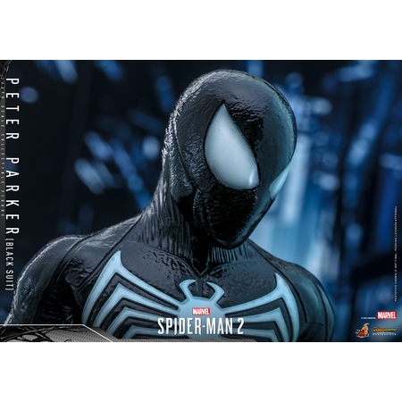 Marvel’s Spider-Man 2 Peter Parker (Black Suit) 1:6 Scale Figure Hot Toys 912582 VGM56