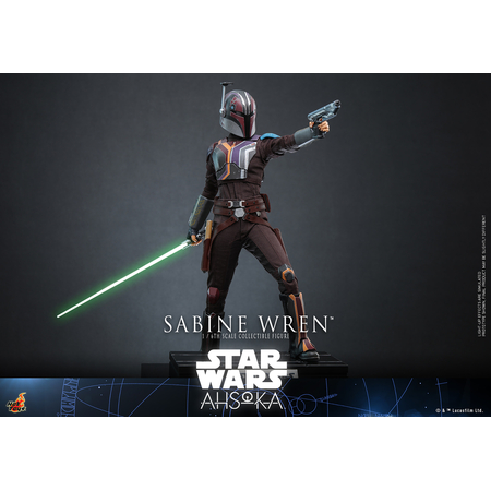 Star Wars Sabine Wren (Ahsoka) 1:6 Scale Figure Hot Toys 912687 TMS111