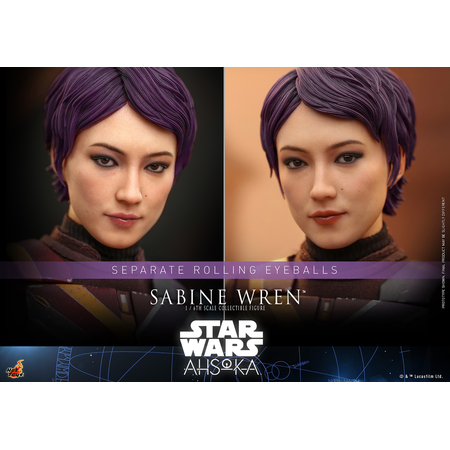 Star Wars Sabine Wren (Ahsoka) 1:6 Scale Figure Hot Toys 912687 TMS111