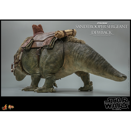 Star Wars: Episode IV Sandtrooper Sergeant and Dewback 1:6 Scale Figure Set Hot Toys 912535 MMS722