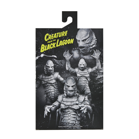 Universal Monsters - Ultimate La Créature du Lagon Noir (N&B) Figurine Échelle 7 pouces NECA 04823